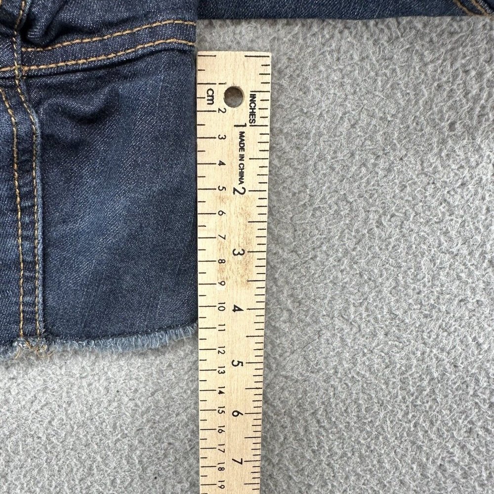 Fire & Gold Shorts Women's 10 Blue Dark Wash Denim Cut Off Shorts Ladies 10 - Picture 9 of 13